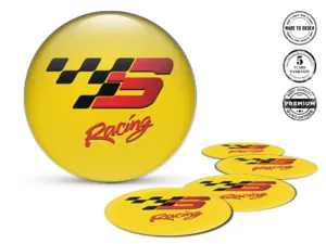 Marchio Decal Cerchio Auto Burst Velocity